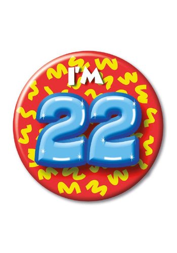 Button - I'm 22 