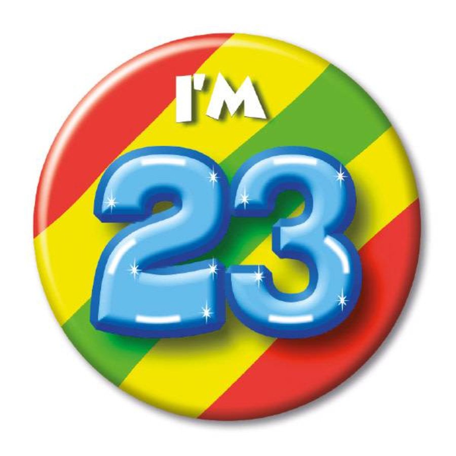 Button - I'm 23-1