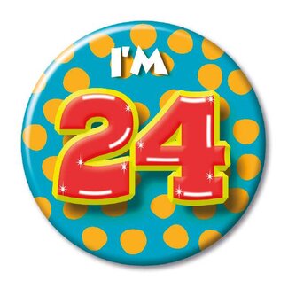 Paperdreams Button - I'm 24