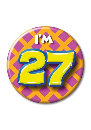 Button - I'm 27 