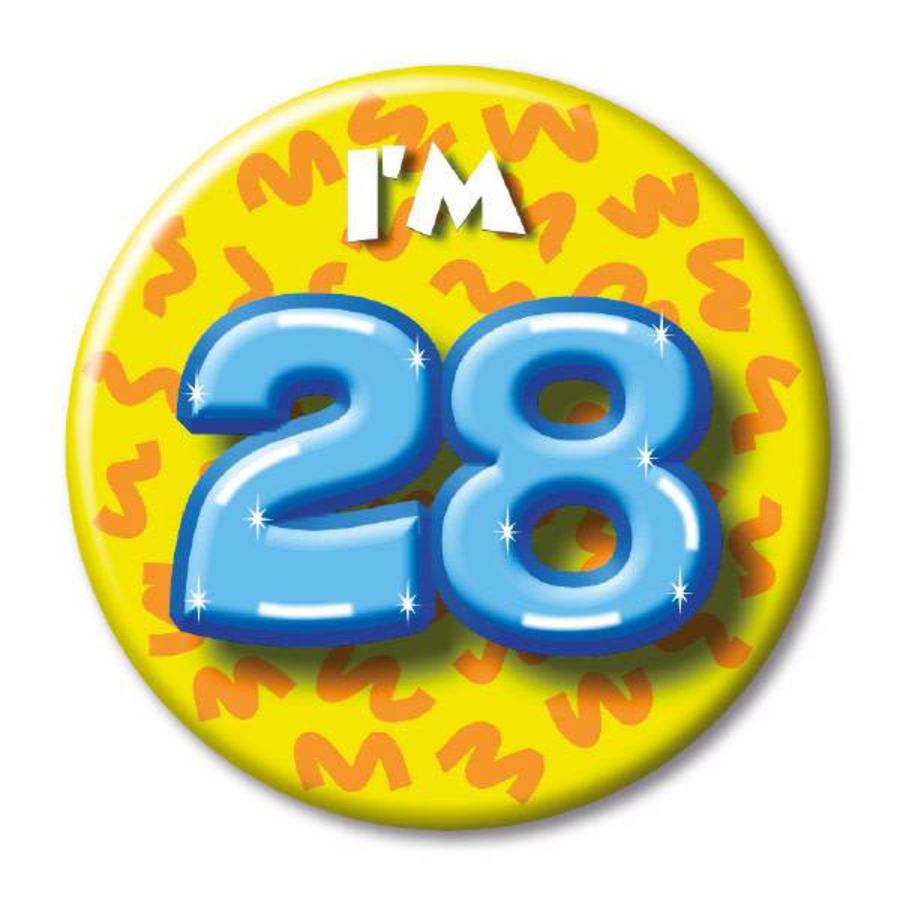 Button - I'm 28-1
