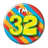 Paperdreams Button - I'm 32