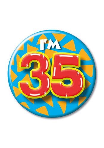 Button - I'm 35 