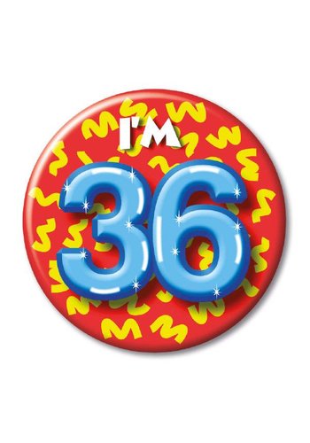 Button - I'm 36 