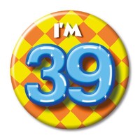 Button - I'm 39