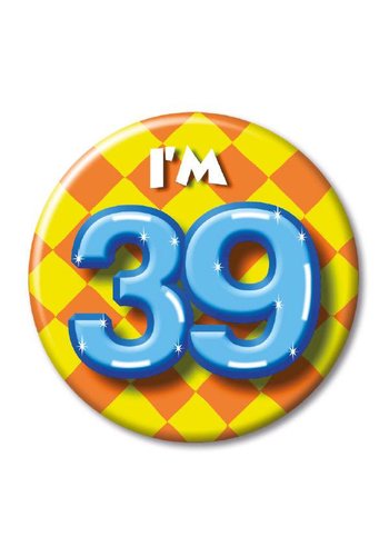 Button - I'm 39 