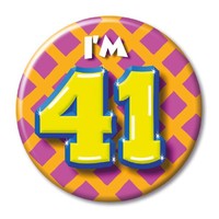 Button - I'm 41