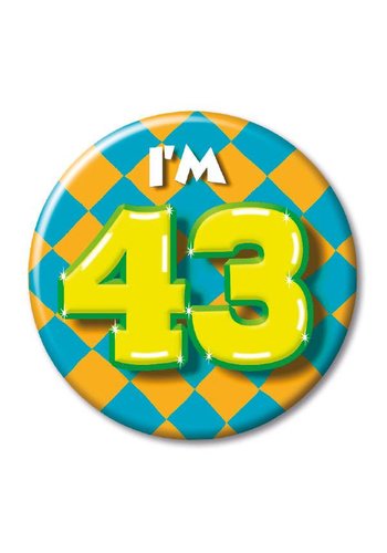 Button - I'm 43 