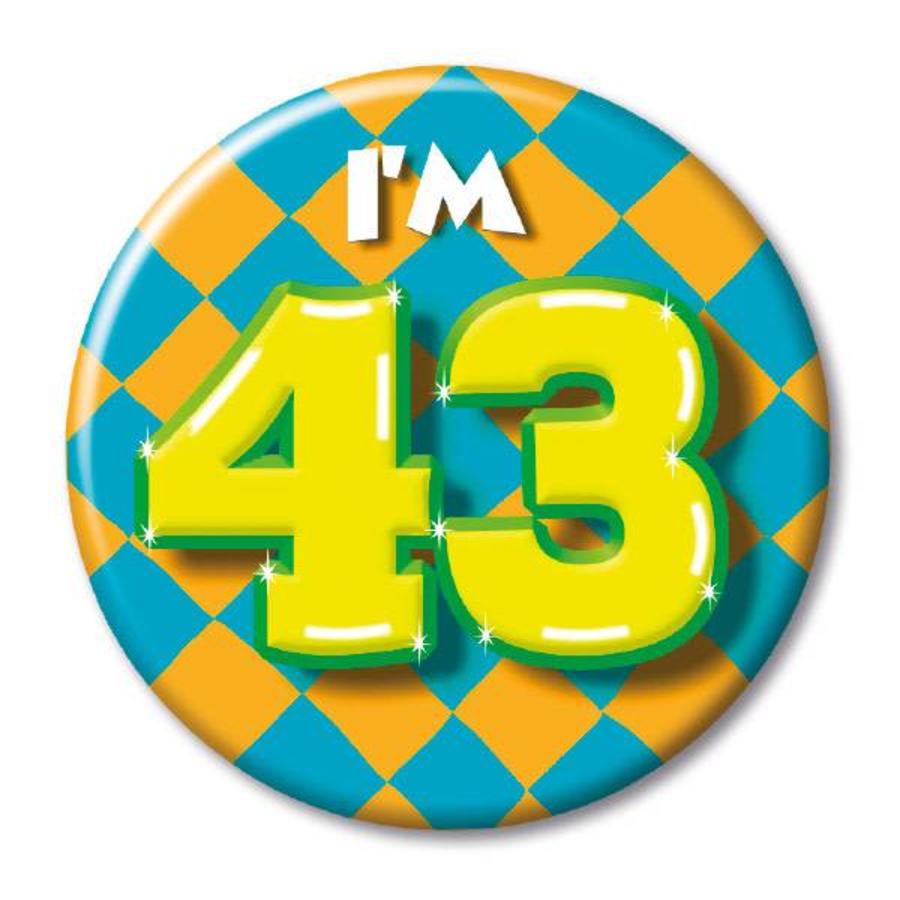 Button - I'm 43-1