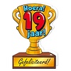 Wenskaart Trofee - 19 Jaar