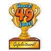 Wenskaart Trofee - 49 Jaar