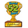 Wenskaart Trofee - 52 Jaar