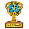 Wenskaart Trofee - 53 Jaar