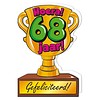 Wenskaart Trofee - 68 Jaar