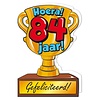 Wenskaart Trofee - 84 Jaar