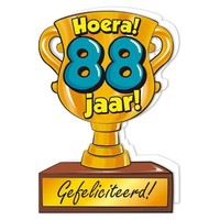 Wenskaart Trofee - 88 Jaar