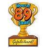 Wenskaart Trofee - 89 Jaar