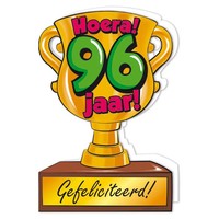 Wenskaart Trofee - 96 Jaar