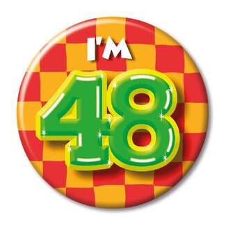 Paperdreams Button - I'm 48