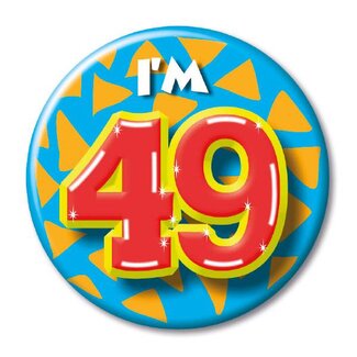Paperdreams Button - I'm 49