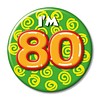 Paperdreams Button - I'm 80