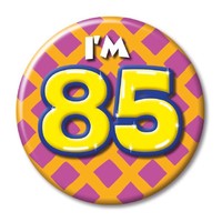 Button - I'm 85