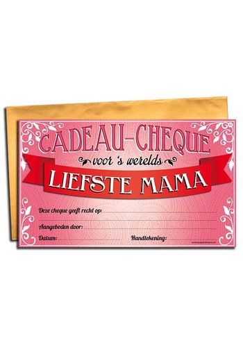 Gift Cheque - Mama 