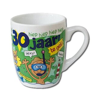 Paperdreams Cartoon mok - 30 jaar