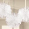 Amscan Tule Wedding Decoration - Wit - 3 stuks