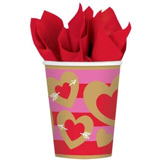 Amscan Heart of Gold Bekertjes