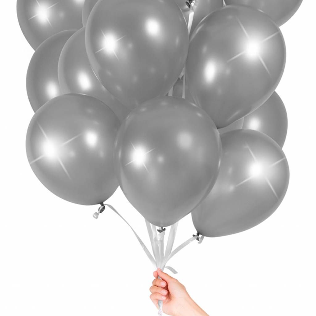 Zilveren Ballonnen
