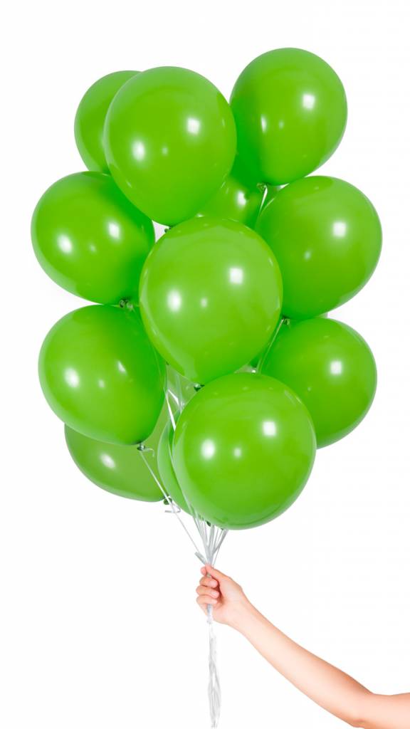 Groene ballonnen