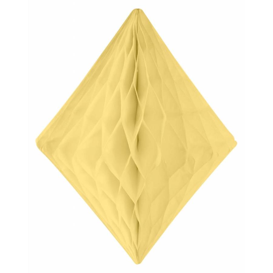 Honeycomb Diamant Geel - 30cm-1