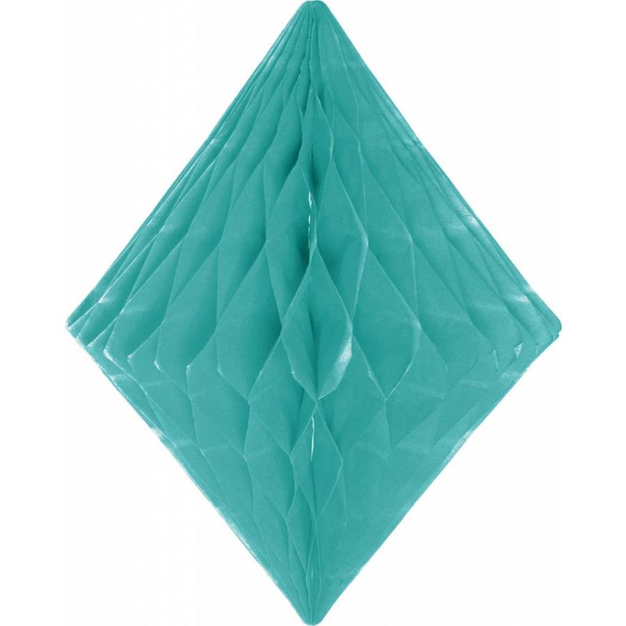 Honeycomb Diamant Mint Groen - 30cm-1