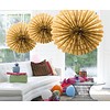 Honeycomb Fan Goud - 45cm