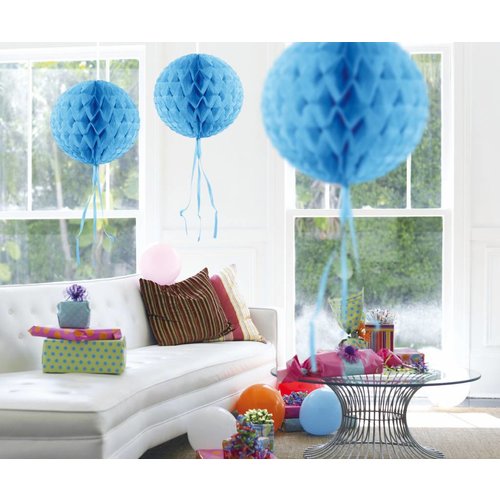 Honeycomb Licht Blauw - 30cm 