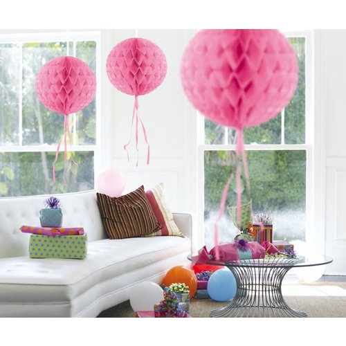 Honeycomb Licht Roze - 30cm 