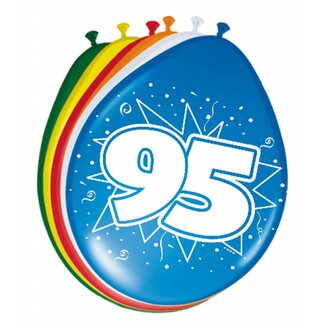 Haza-Witbaard Ballonnen 95 - 30cm - 8 stuks