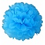 Haza-Witbaard PomPoms Licht Blauw - 1x25cm 1x35cm