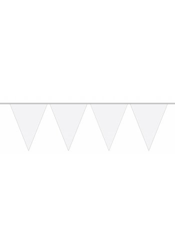 Vlaggenlijn XL Wit - 10 meter 