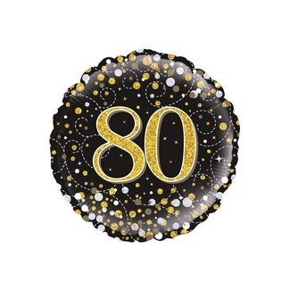 PartyXplosion Folieballon - Sparkling 80