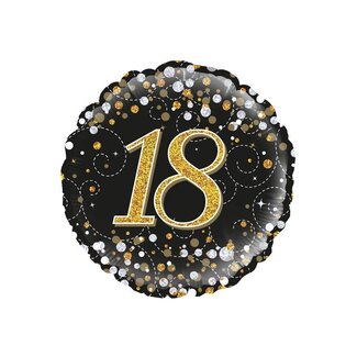 PartyXplosion Folieballon - Sparkling 18