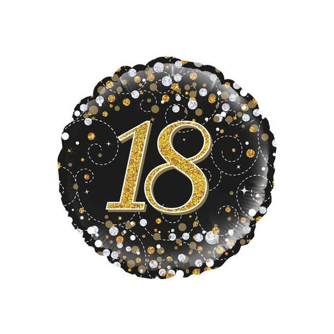 Folieballon - Sparkling 18