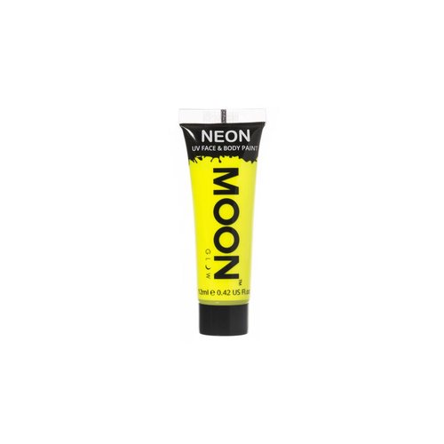 Neon UV Face & Body Gel - Geel - 12ml 