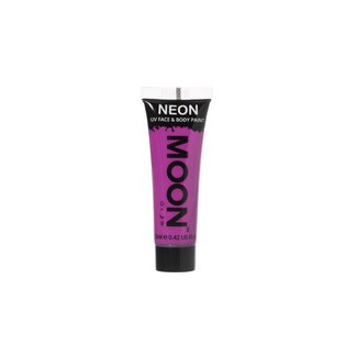 moon Neon UV Face & Body Gel - Paars - 12ml