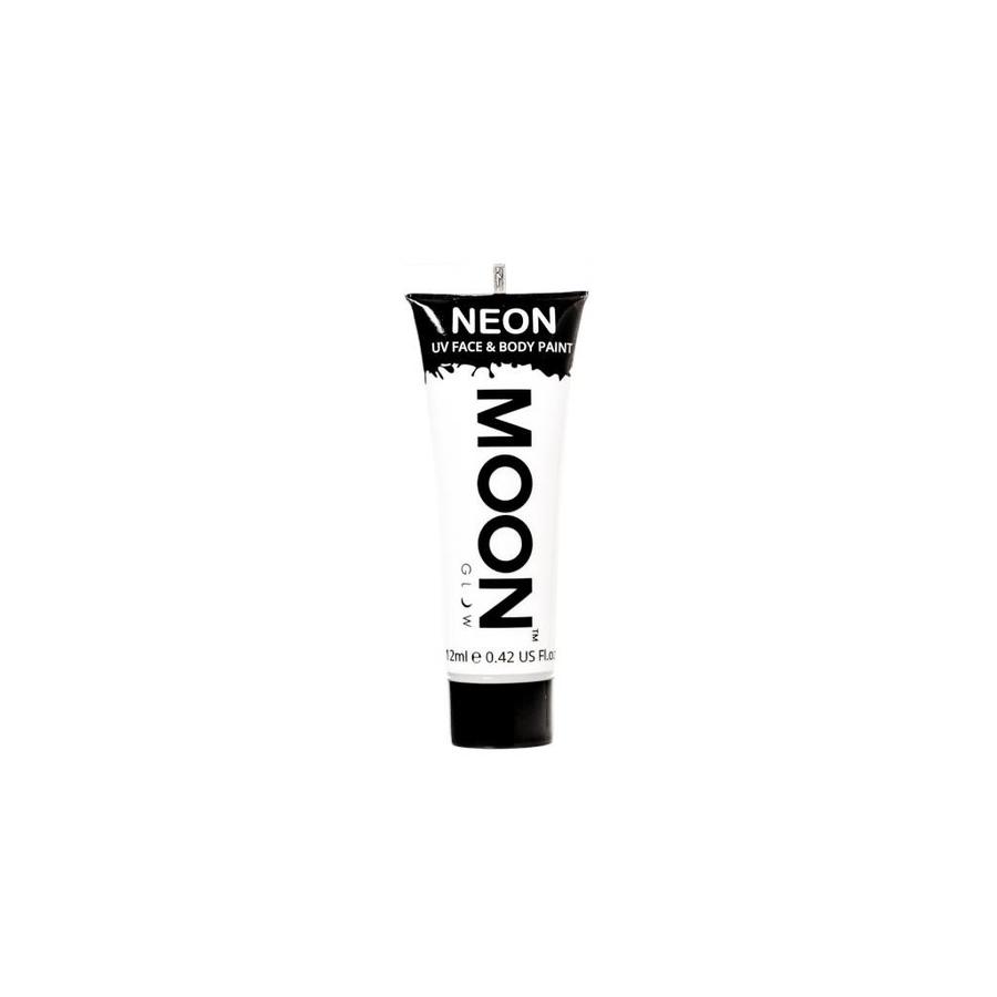 Neon UV Face & Body Gel - Wit - 12ml-1