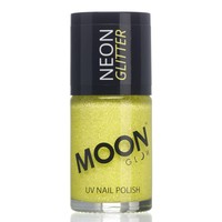 Neon UV Glitter Nagellak - Geel - 14ml