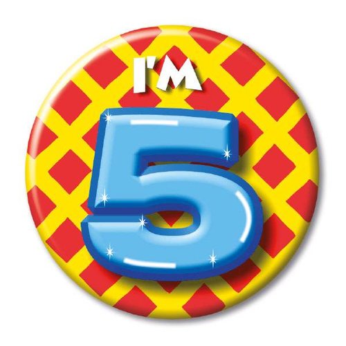 Button - I'm 5 