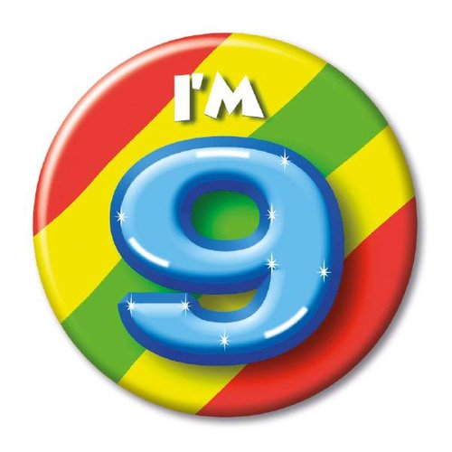 Button - I'm 9 