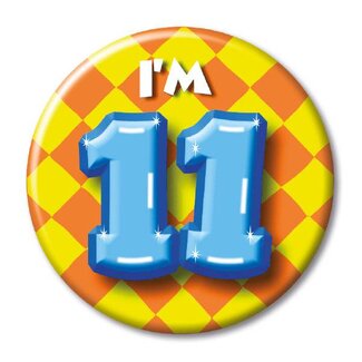 Paperdreams Button - I'm 11